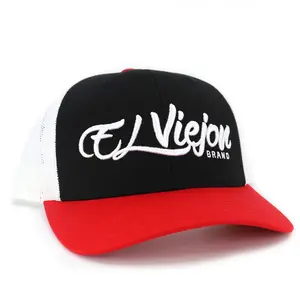 La Original Red/Black/White classic visor hat