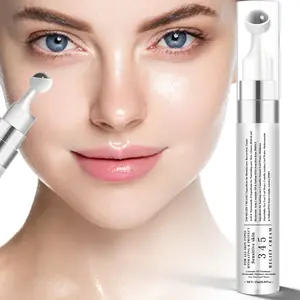 Astragalus Ceramide Eye Serum, Soothing Repairing Eye Area, Press Roller Massager Design, Niacinamide Brightening Eyelids