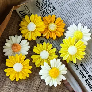Sunflower Resin Hanging Ornament Silicone Mold Daisy Flower Aromatherapy Diffuser Stone Handmade Soap Plaster Decoration Mold