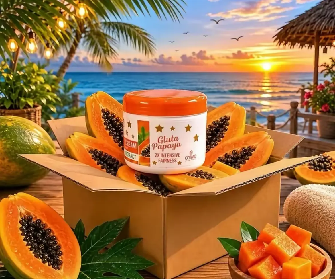 Cosmo Papaya Daily Hydrating Skin Moisturizer Lotion - 300ml (Beauty & Personal Care, Bath & Body Care, Body Moisturizers)