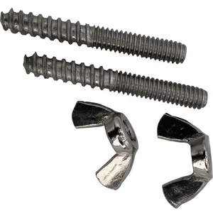 360 Pk2 Stainless Steel Hanger Bolt & Wingnut