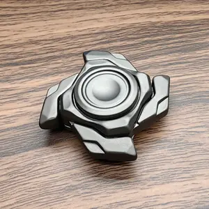 Metal Fidget Spinner Toy for Adults, Stress Relief Hand Twister, Unique Finger Spinning Mini Gyroscope, Work and Home Use Novelty Tool, Stress Relief Fidgeting