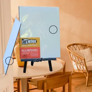12x16 Allinpanel Primed Acrylic Art Panel Medium 530