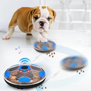 New Pet Interactive Feeder Chaser Dog Toy, Slow Feeding Toy with Music Light Function, Fun and Engaging Pet Toy for Dogs