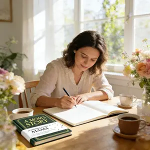 Mom's Life Story Diary Hardcover Edition, Meaningful Memorial Gift, 250+ Guiding Questions, Perfect for Mother's Day Birthday Christmas