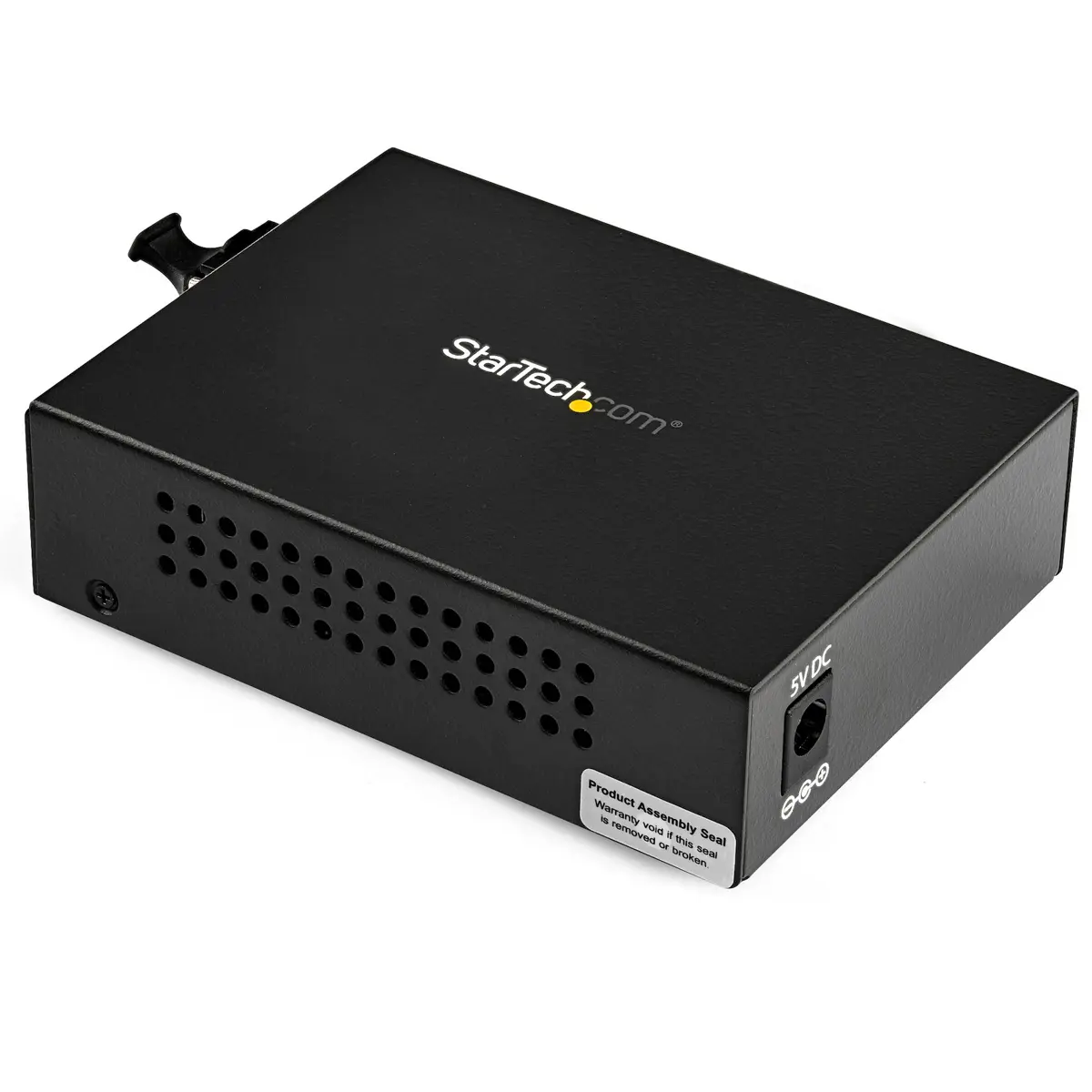 StarTech.com Multimode (MM) LC Fiber Media Converter for 10/100/1000 Network - 550m - Gigabit Ethernet - 850nm - with SFP Transceiver (MCM1110MMLC)