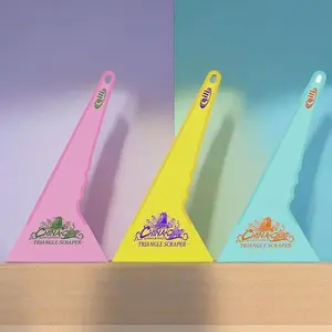 Car Film Sticker Scraper, 3 Counts/set Car Window Tint Scraper, Heat Resistant Film Scraper, Car Window Film Installation Tool, Car Accessories