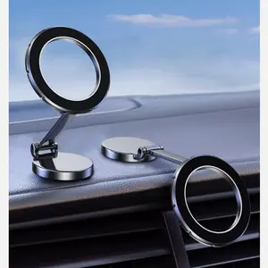 SJPACK Magnetic Car Mount Holder Stand Dashboard 360° Rotating For All Phones Heat Resistance and Heat Dissipation