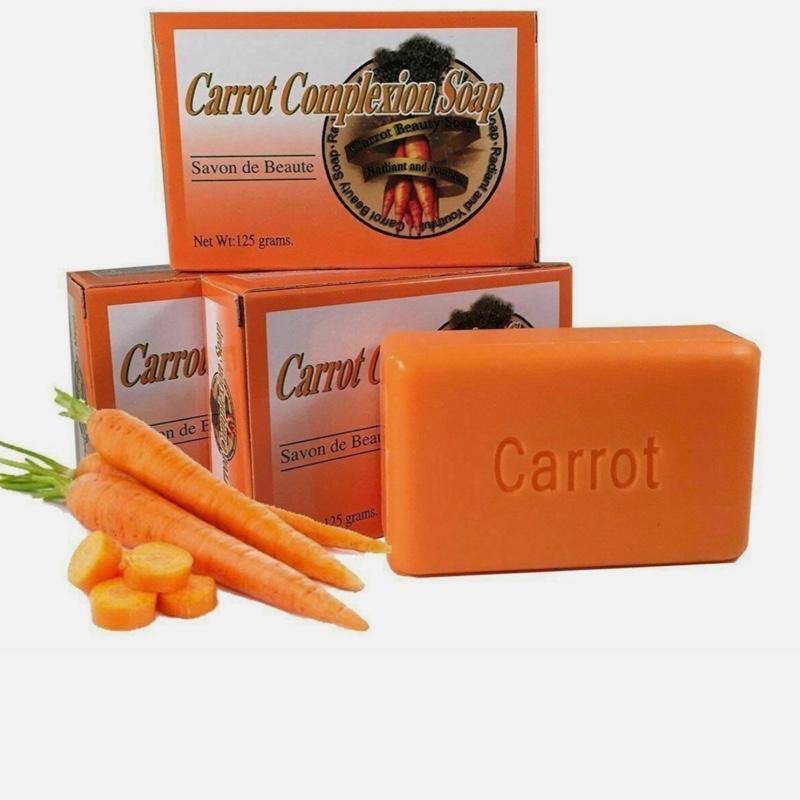 12 pcs Carrot Soap complexion  Skincare