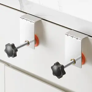 Drawer Face Fixing Clamp, Drawer Front Installation Clamp, Desk C-clamp, Quick Fixing Stainless Steel Clamp, Woodworking Tool