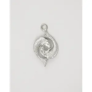 Dancing Fish, 27x22mm, (1pc)