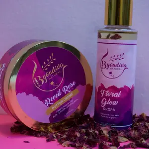 Rose Réveil Body Butter Crème & Rose floral Drop Oil