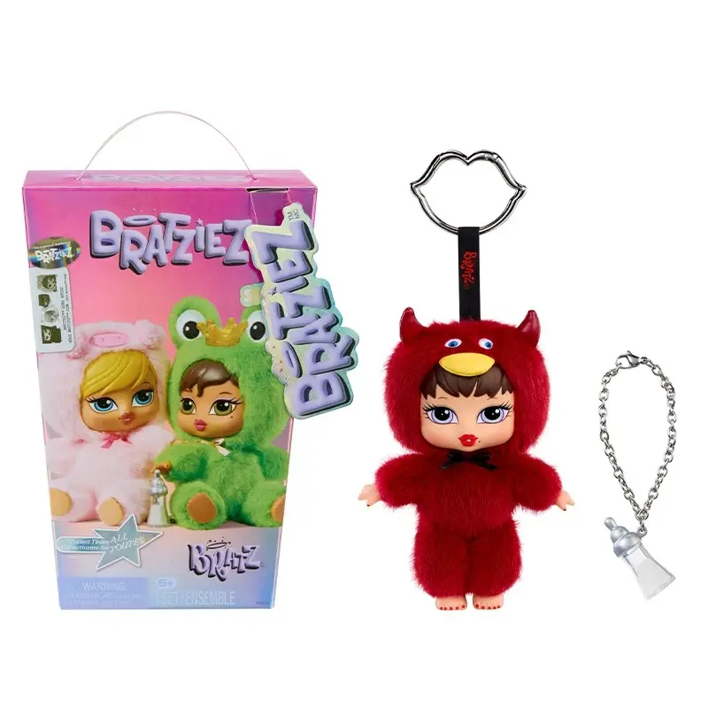 MGA bratziez V1 Series Plush Pendant 4 Options | 2 Hidden Blind