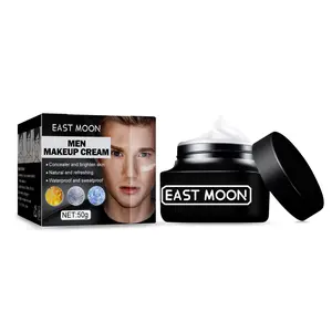 East Moon Men's No Makeup Cream Light Makeup Concealer Acne Imprinted skin Blemishes hydrating moisturizing lazy Skin Beauty Cream