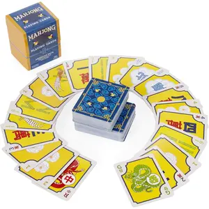 American Mahjong Card Game | Classic Chinese Tile Game in Playing Card Form | 156-Card Deck for Chinese and Western Game Play