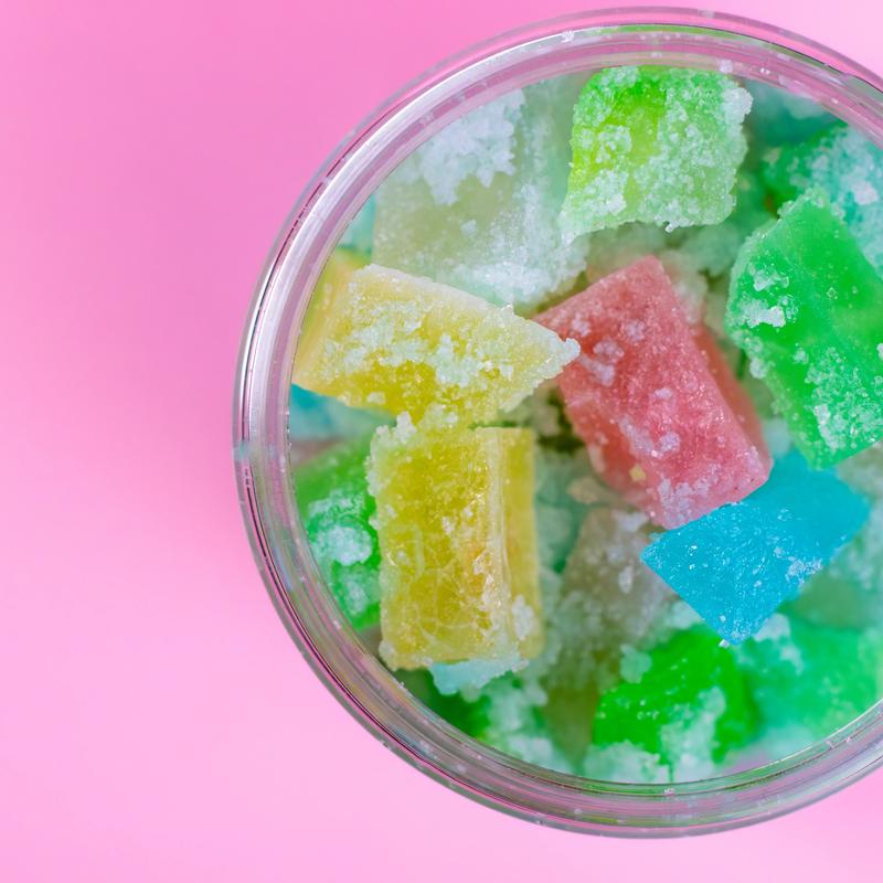 Silky Gem Sizzle Bites Xtreme (Sour Crystal Candy)
