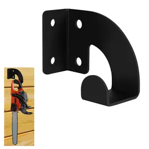 Chainsaw Hook, Wall Mount Bracket, Storage Organizer, Metal, Garden, Garage, Workshop, 1 Piece/2 Pieces