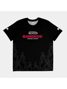 YOKKAO new men's 3D boxing fighting short-sleeved T-shirt  net sweatshirt breathable and comfortable T-shirt