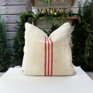 Aragon Feed Sack Pillow