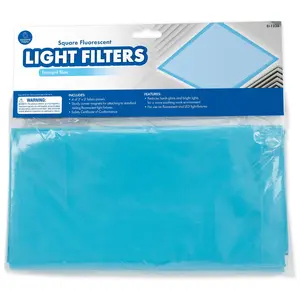 Educational Insights Set of 4 Blue Fluorescent Light Filters