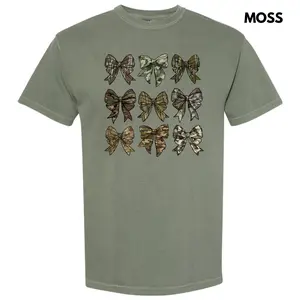 Camo Coquette Collage Comfort Colors T-Shirt 'NLB'