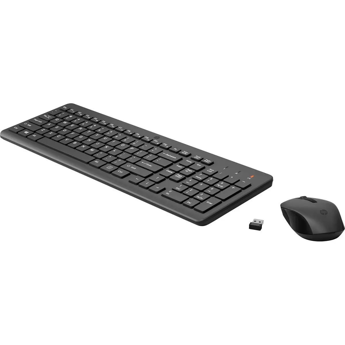 HP 330 Wireless Chiclet Keyboard and Mouse Combo, Black