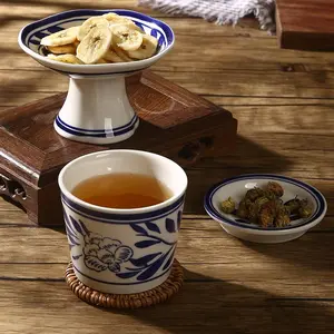 Ceramic Tea Cup with Lid, 1 Count Tea Cup with Handle, Coffee Cup, Milk Cup, Drinking Cup for Home Office Use, Drinkware