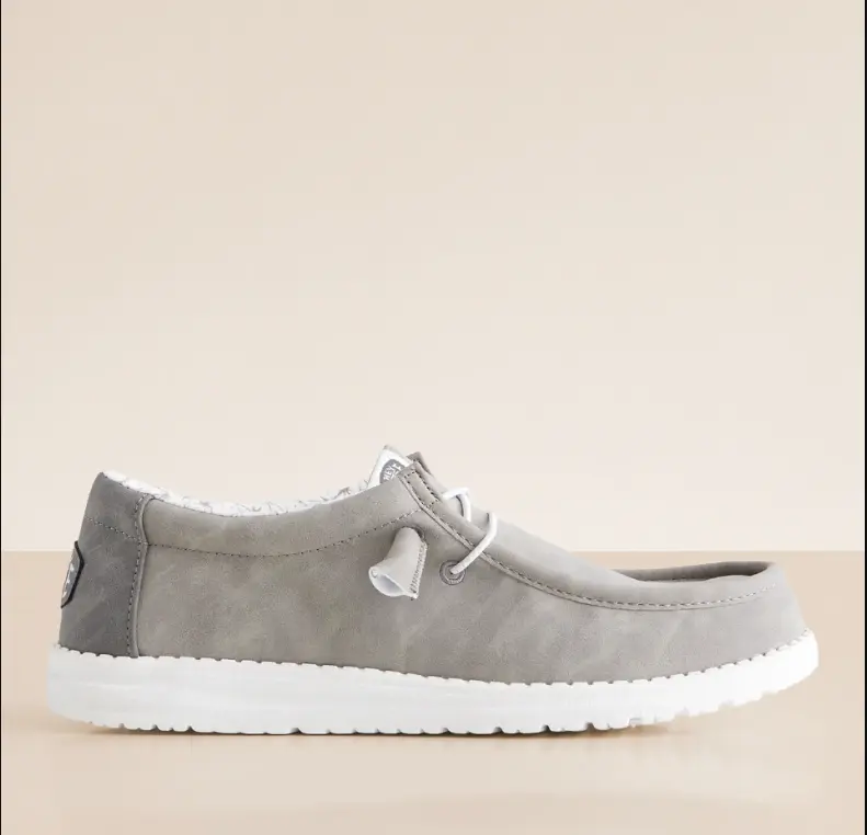 Wally Ozzy Shoe - Light Grey Grey- Men's