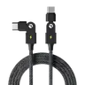 Raycon Global Inc. Magic Spin Type C Data Charging Cable (Both Ends) - Charger Replacement for Mobile Android/iOS Devices, Supports Fast Charge