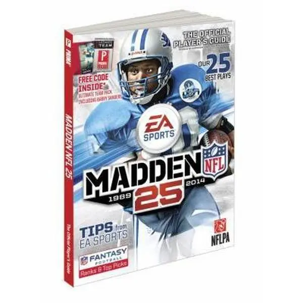 USED Book - Madden NFL 25: Prima Official Game Guide by Gamer Media Inc (Paperback) - english