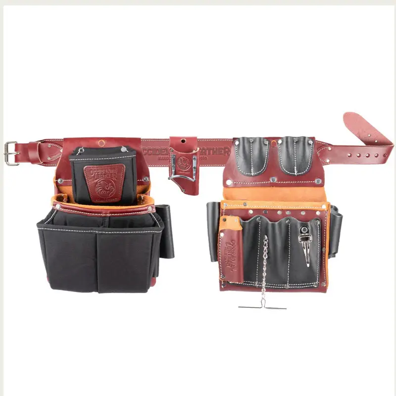 5590 Commercial Electrician's Tool Belt Set (1 Set) - Compact Carry Design with Tool Pouches for Essential Items & Organized Storage, Tool Organization