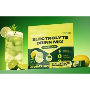 OXYMOOD Sugar-Free  Hydration Multiplier – Refreshing Lemon – Hydration Powder Packets | Electrolyte Powder Drink Mix | Convenient Single-Serving Sticks | 8 Vitamins & Nutrients | 1 Pack (30 Servings)