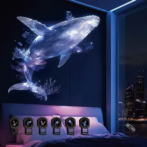 Starlight Moon Lamp, Creative LED Night Light, Logo Projection Lamp, Bedroom Background Light, Trendy Decorative Lighting