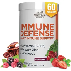 Immune System Support Gummies Sambucus Black Elderberry Gummies with Vitamin C & Zinc Immune Support 120 Gummies