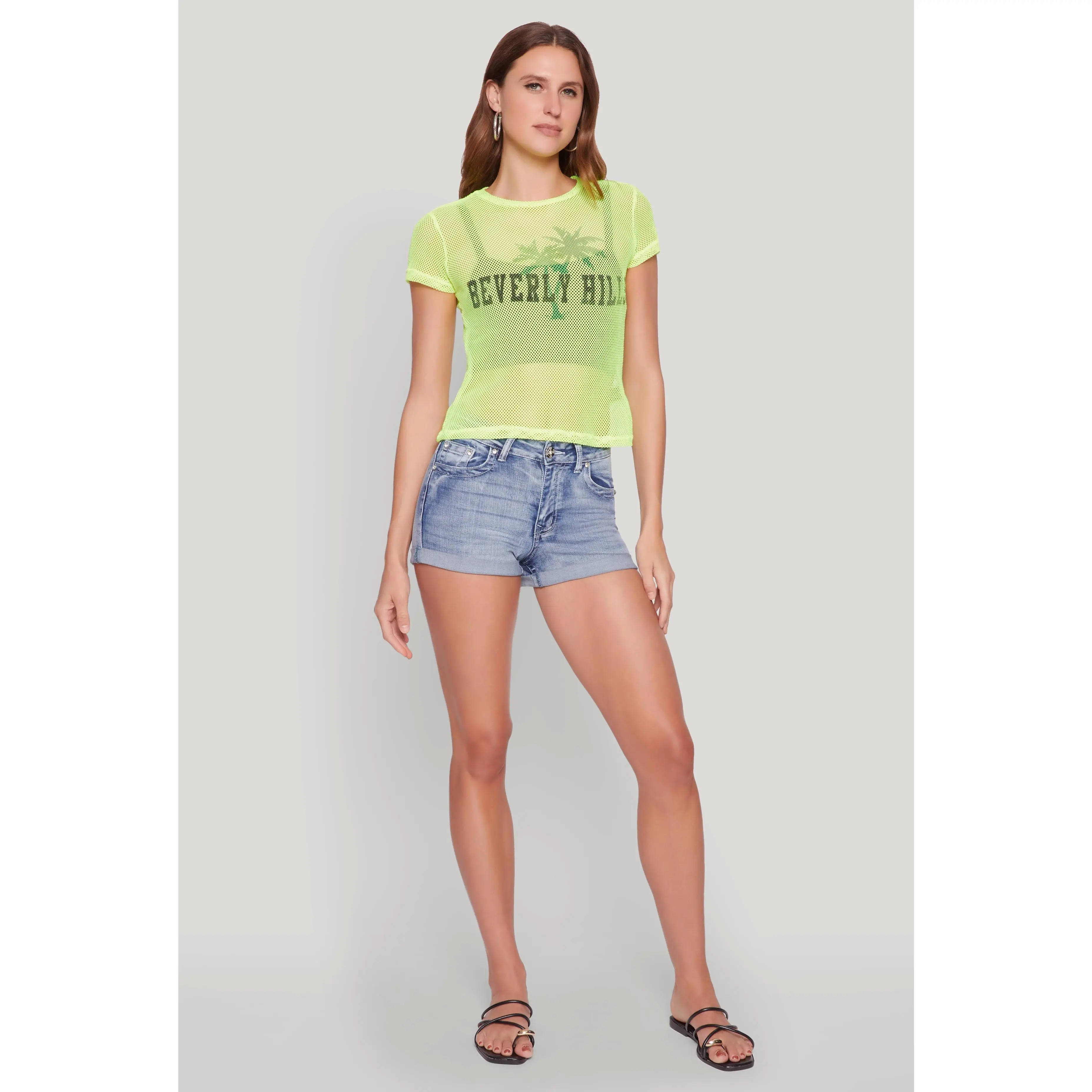 Beverly Hills Fishnet Top