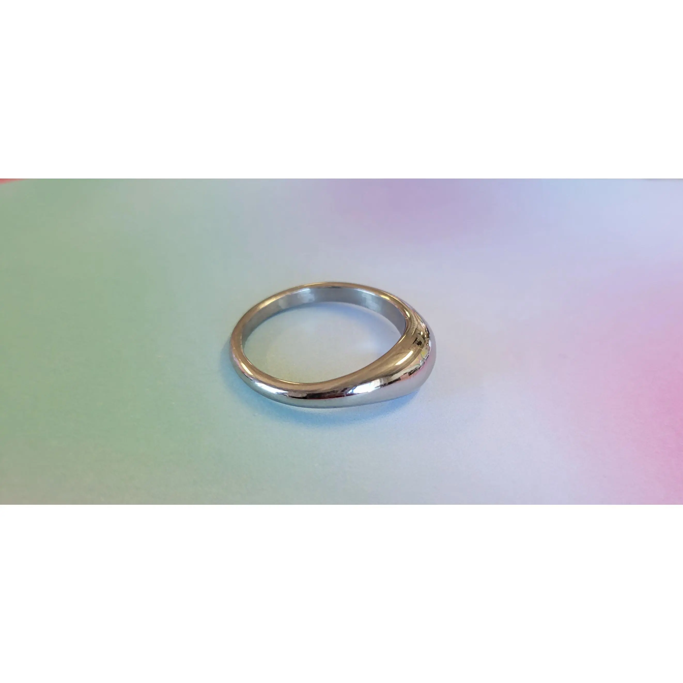 Simple Statement Titanium Ring Simple Statement Titanium Ring