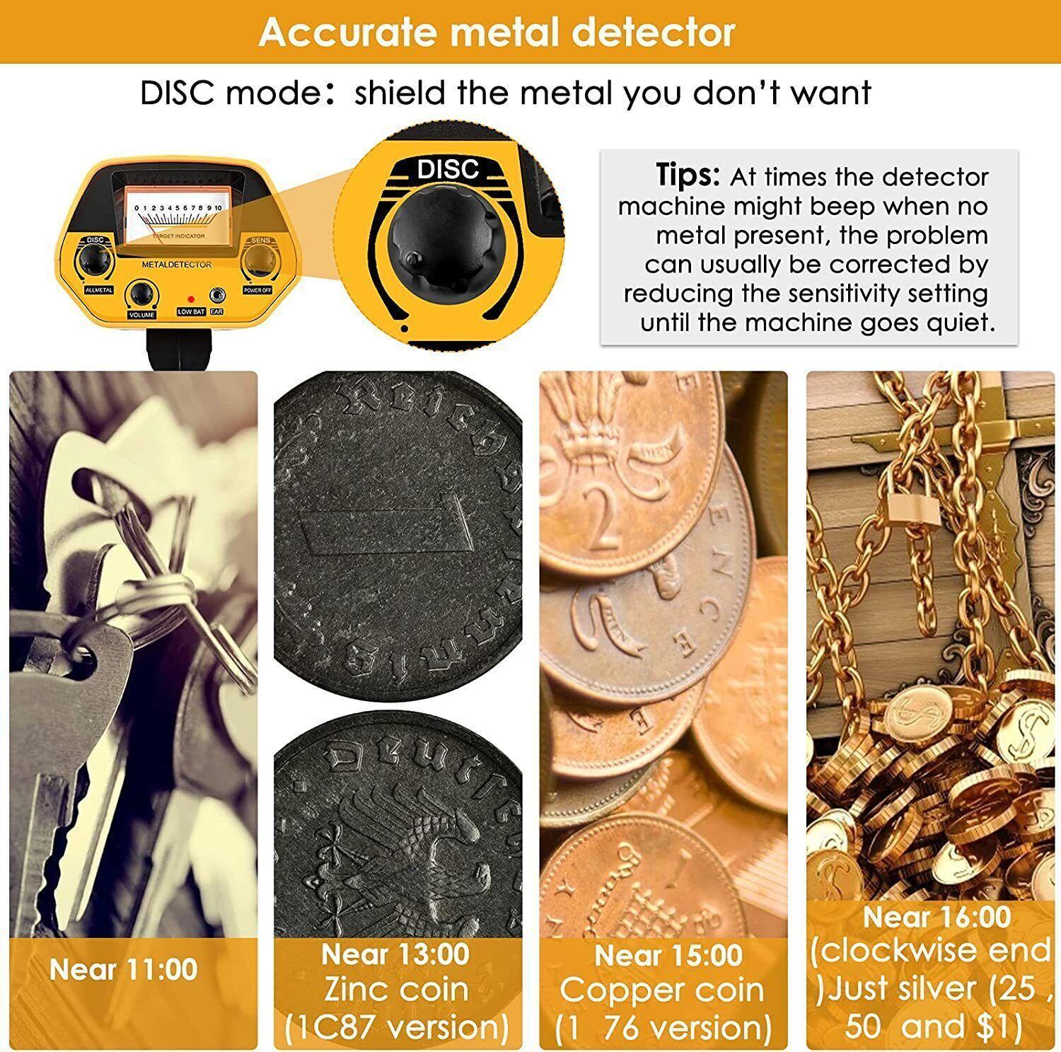 10" LCD Metal Detector with Waterproof Coil | Deep Sensitive Gold Hunter Treasure Finder | High Accuracy Prospecting Tool for Adults Beach Archaeology 10" LCD Metal Detector with Waterproof Coil | Deep Sensitive Gold Hunter Treasure Finder | High Accuracy Prospecting Tool for Adults Beach Archaeology