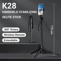 K28 Anti-Shake Selfie Stick