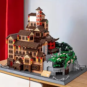 flash card Hongyadong 3D Puzzle Building Blocks, 3680 Pieces, Creative Decorations and Room Decorations, Birthday, Valentine's Day/Christmas/Christmas Eve Holiday Gifts