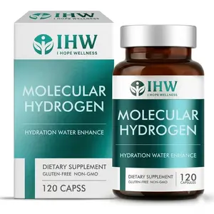Hydrogen Water Tablets – Effervescent Tablets for Energy & Antioxidant Support – Rapid Vitality Infusion – Gluten-Free, Non-GMO – 120 Tablets – For Daily Wellness & Athletic Recovery