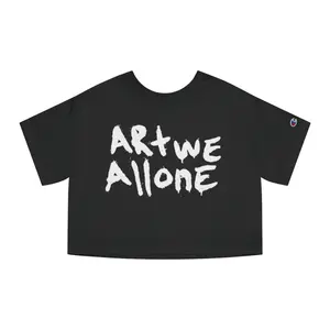 ARtWEAllonE graffiti Women's Heritage Cropped T-Shirt