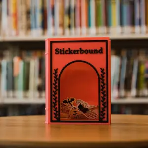 Whimsical Stickerbound - Pink & Black