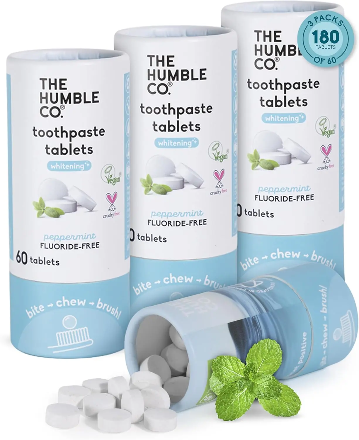 Whitening Peppermint Fluoride-Free