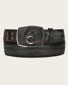 CUADRA MEN BC282 LEATHER GREY BELT
