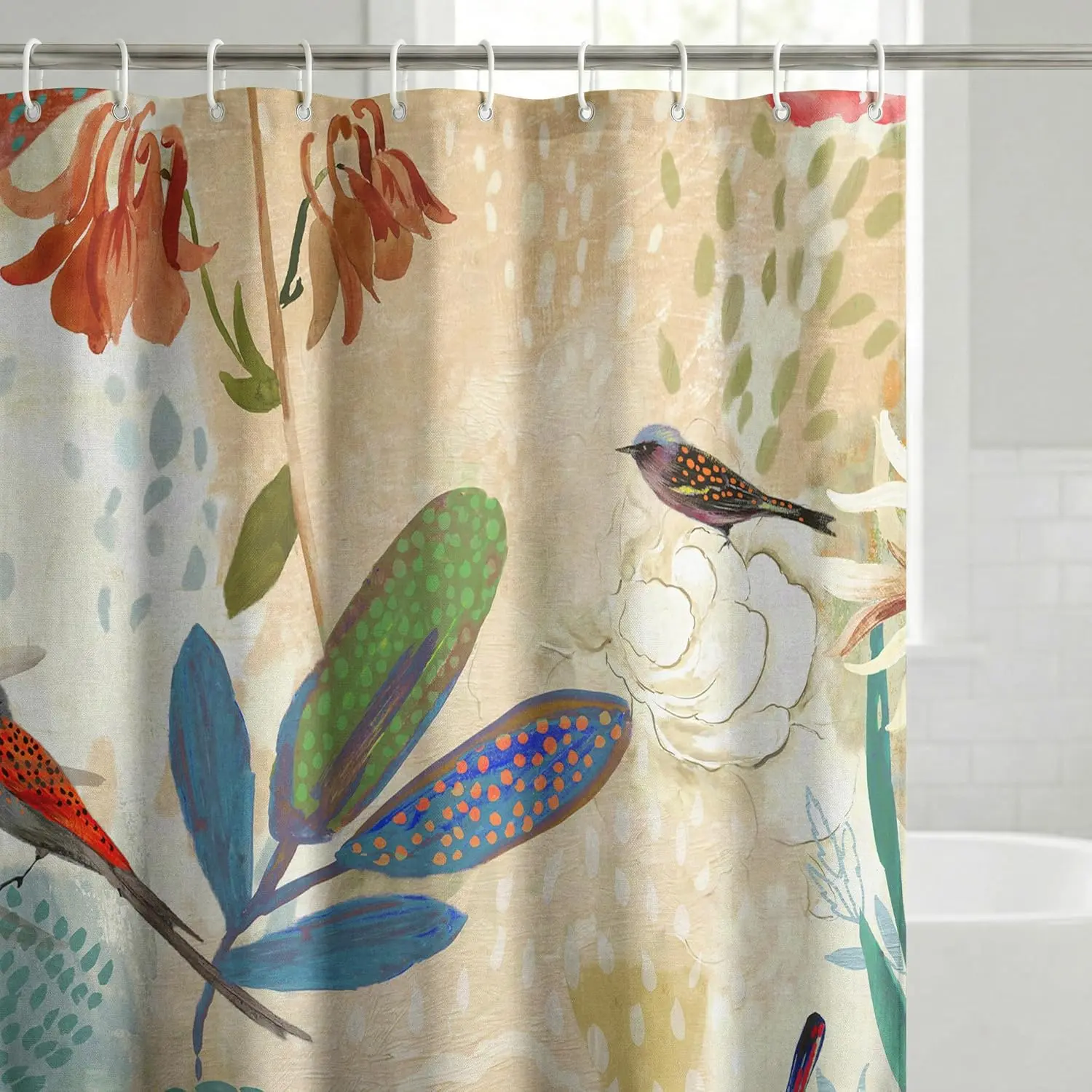 Blue, Purple, and Pink