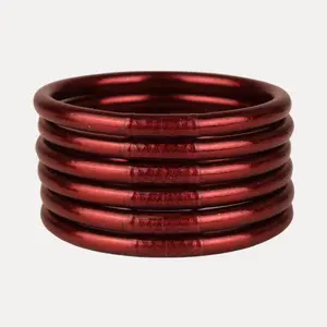 Merlot All Weather Bangles® (AWB®) - Set of 6 Merlot All Weather Bangles® (AWB®) - Set of 6