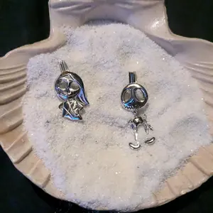 Jack and Sally Pearl Cages from Nightmare Before Christmas