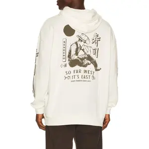 Sendero Provisions Co. So Far West Hoodie in Vintage White Unisex