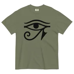 Eye of Ra Unisex Comfort Colors heavyweight t-shirt Egyptian Mythology streetwear clothes shopping school Cotton Fabric Fashion Top