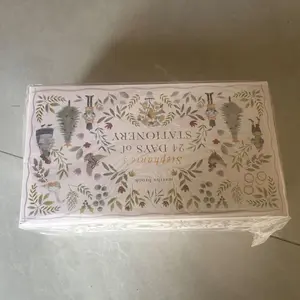 Creative Stationery Blind Box, 1 Box 24 Days Stationery Blind Box, Unique Gift for Friend and Family, Stationery & Supplies for Home School Office, Writing Supplies, Paper Products